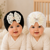 THE LITTLE LOOKERS Baby Turban Cap | Soft Bow Knot Hat for Newborn Boys & Girls (3-18 Months)