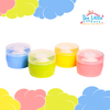 THE LITTLE LOOKERS Portable Baby Skin Care Baby Powder Puff with Box Holder Container for New Born and Kids for Baby Face and Body