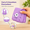 THE LITTLE LOOKERS Silicone Baby Feeding Bib Waterproof Adjustable Neck Closure Wide Food Catcher Pocket