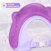 The Little Lookers Soft Silicone & PP Baby Shower Cap | Adjustable Waterproof Bathing Cap for Babies, Toddlers & Kids (Pack of 1)