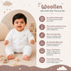 THE LITTLE LOOKERS Kids Winter Thermal Wear | Unisex Fleece Innerwear Set for Baby Girl & Baby Boy | Warm Woolen T-Shirt & Bottom Set