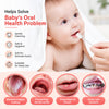THE LITTLE LOOKERS Baby Oral Cleaner with Soft Gauze Tip | Gentle Mouth Cleaner with Long Handle | Individually Packed
