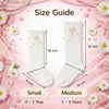 THE LITTLE LOOKERS Socks for Kids | Kid's Compact Cotton Stretch Solid Knee Length Sock | Stylish Socks | No Tightness | Cute Bow Pattern