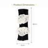 THE LITTLE LOOKERS Baby Hairband | Lace Bow Headbands | Stretchable & Lightweight | Headband for Newborns, Infants & Girls | Soft Elastic Cotton Hair Band