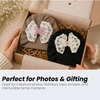 THE LITTLE LOOKERS Baby Turban Cap | Soft Bow Knot Hat for Newborn Boys & Girls (3-18 Months)