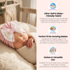 THE LITTLE LOOKERS Baby Turban Cap | Soft Bow Knot Hat for Newborn Boys & Girls (3-18 Months)