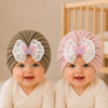 THE LITTLE LOOKERS Baby Turban Cap | Soft Bow Knot Hat for Newborn Boys & Girls (3-18 Months)