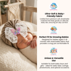THE LITTLE LOOKERS Baby Turban Cap | Soft Bow Knot Hat for Newborn Boys & Girls (3-18 Months)