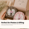 THE LITTLE LOOKERS Baby Turban Cap | Soft Bow Knot Hat for Newborn Boys & Girls (3-18 Months)
