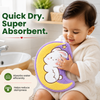 THE LITTLE LOOKERS Cute Microfiber Baby Hand Towel for Newborns | Kids Hand Towel | Quick Dry I Super Absorbent, Super Soft Washclothes for Infants,Babies,Toddlers