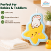 THE LITTLE LOOKERS Cute Microfiber Baby Hand Towel for Newborns | Kids Hand Towel | Quick Dry I Super Absorbent, Super Soft Washclothes for Infants,Babies,Toddlers