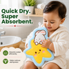 THE LITTLE LOOKERS Cute Microfiber Baby Hand Towel for Newborns | Kids Hand Towel | Quick Dry I Super Absorbent, Super Soft Washclothes for Infants,Babies,Toddlers
