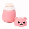 THE LITTLE LOOKERS Portable Baby Skin Care Baby Powder Puff with Box Holder Container for New Born and Kids for Baby Face and Body