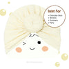 THE LITTLE LOOKERS Unisex Soft Printed Turban Cap, Baby Headwear | Suitable for 3 to 18 Months Baby