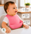 The Little Lookers Soft Silicone & PP Baby Shower Cap | Adjustable Waterproof Bathing Cap for Babies, Toddlers & Kids