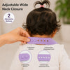 THE LITTLE LOOKERS Silicone Baby Feeding Bib Waterproof Adjustable Neck Closure Wide Food Catcher Pocket