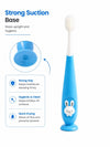 THE LITTLE LOOKERS Baby Toothbrush I Supersoft Bristles & Section Cup Base Tooth Brush for Kids/Babies/Toddlers