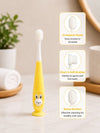 THE LITTLE LOOKERS Baby Toothbrush I Supersoft Bristles & Section Cup Base Tooth Brush for Kids/Babies/Toddlers - (Pack of 2)