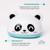 THE LITTLE LOOKERS Cartoon Soap Case Bathtub Soap Box, Soap Dish Holder for Kids, Bathroom Soap Stand, Soap Stand with Cover (Panda)