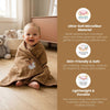 THE LITTLE LOOKERS Microfiber Premium Soft Baby Towel with Cute Embroidery Design | Ultra-Soft & Highly Absorbent | Lightweight & Gentle | Ideal for Newborns & Toddlers (0–2 Years) | Multi-Purpose Use