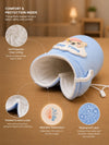 The Little Lookers Feeder Cover Sleeve with Handles | Soft Protective Bottle Holder for Baby Feeding Bottles | Water Proof/Resistant Bottle Cover with Anti-Slip Base | Fits Wide Neck / Philips Avent Bottles 125ml/4oz, 240ml/8oz & 330ml/11oz