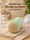 The Little Lookers Feeder Cover Sleeve with Handles | Soft Protective Bottle Holder for Baby Feeding Bottles | Water Proof/Resistant Bottle Cover with Anti-Slip Base | Fits Wide Neck / Philips Avent Bottles 125ml/4oz, 240ml/8oz & 330ml/11oz