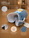 The Little Lookers Feeder Cover Sleeve with Handles | Soft Protective Bottle Holder for Baby Feeding Bottles | Water Proof/Resistant Bottle Cover with Anti-Slip Base | Fits Wide Neck / Philips Avent Bottles 125ml/4oz, 240ml/8oz & 330ml/11oz