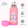 THE LITTLE LOOKERS Stainless Steel Insulated Sipper Bottle with Pop up Straw & Cover for Kids (550ml)