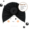 THE LITTLE LOOKERS Unisex Soft Printed Turban Cap, Baby Headwear | Suitable for 3 to 18 Months Baby