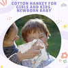 THE LITTLE LOOKERS Hankey for Baby | Face Towels for Newborn Baby Extra Soft Hankies Reusable Napkins for Infants | Cotton Handkerchief for Kids (Prints May Very)