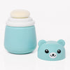 THE LITTLE LOOKERS Portable Baby Skin Care Baby Powder Puff with Box Holder Container for New Born and Kids for Baby Face and Body