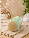 The Little Lookers Feeder Cover Sleeve with Handles | Soft Protective Bottle Holder for Baby Feeding Bottles | Water Proof/Resistant Bottle Cover with Anti-Slip Base | Fits Wide Neck / Philips Avent Bottles Up to 125ml/4oz