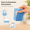 THE LITTLE LOOKERS Silicone Baby Feeding Bib Waterproof Adjustable Neck Closure Wide Food Catcher Pocket