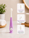 THE LITTLE LOOKERS Baby Toothbrush I Supersoft Bristles & Section Cup Base Tooth Brush for Kids/Babies/Toddlers