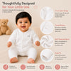 THE LITTLE LOOKERS Kids Winter Thermal Wear | Unisex Fleece Innerwear Set for Baby Girl & Baby Boy | Warm Woolen T-Shirt & Bottom Set