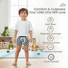THE LITTLE LOOKERS Baby Underwear for Boys | Undergarment | Cotton Soft & Comfortable Kids Innerwear | Multi Cute Patterns | Boxer | Underwear for Baby/Toddler/Kids | (Pack of 4)