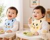 THE LITTLE LOOKERS Baby bibs with Snap button closure /Apron| Cute Animal Soft Cotton Fabric with PVC on Back for Quick Absorption & Fast Drying for Newborns/babies (0-3 years)