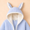 THE LITTLE LOOKERS Bathrobe for Babies | Super Soft & Absorbent | Hooded Bathrobe for Kids | Baby Hooded Bathgown for Newborn & Infant