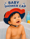 The Little Lookers Soft Silicone & PP Baby Shower Cap | Adjustable Waterproof Bathing Cap for Babies, Toddlers & Kids (Pack of 1)