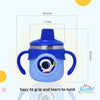 THE LITTLE LOOKERS Stainless Steel Sipper Bottle/Sippy Cup for Babies/Kids | Nozzle Indicator | Spill-Resistant | Sipper with Straw | BPA-Free | Easy Grip Cup | Toddler & Kids Milk Cup
