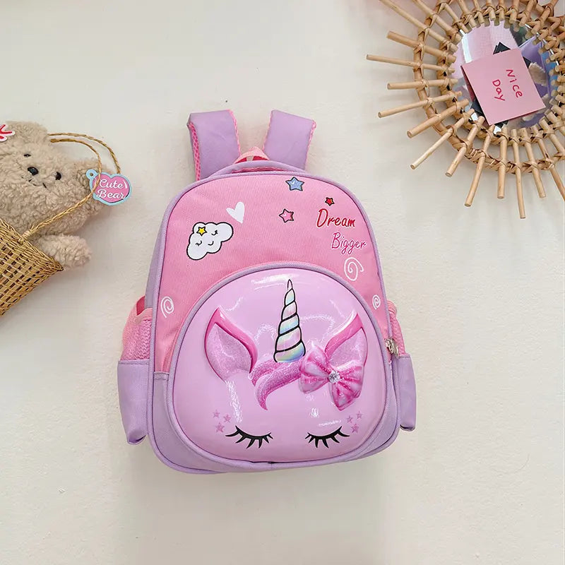 Cute Small Unicorn Backpack THE LITTLE LOOKERS Cute Unicorn School