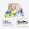 THE LITTLE LOOKERS Premium Quilted Baby Diaper Bag Waterproof Diaper Bag/Backpack for Mothers/Mom Perfect for Maternity Bag for Travel and Outdoor