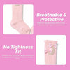 THE LITTLE LOOKERS Socks for Kids | Kid's Compact Cotton Stretch Solid Knee Length Sock | Stylish Socks | No Tightness | High-Top, Bow Pattern