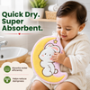 THE LITTLE LOOKERS Cute Microfiber Baby Hand Towel for Newborns | Kids Hand Towel | Quick Dry I Super Absorbent, Super Soft Washclothes for Infants,Babies,Toddlers