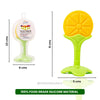 The Little Lookers Single Silicone Fruit Shape Teether for Baby/Toddlers/Infants/Children