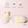 THE LITTLE LOOKERS Cute & Colorful Cotton Baby Socks Set for Baby Boys & Baby Girls ( Teddy )