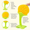 The Little Lookers Single Silicone Fruit Shape Teether for Baby/Toddlers/Infants/Children