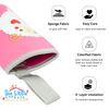 THE LITTLE LOOKERS Cute Animated Patterned Soft Stretchable Baby Feeding Bottle Cover with Easy to Hold Strap for 120ml, 150ml, 240ml