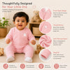 THE LITTLE LOOKERS Kids Winter Thermal Wear | Unisex Fleece Innerwear Set for Baby Girl & Baby Boy | Warm Woolen T-Shirt & Bottom Set