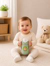 The Little Lookers Feeder Cover Sleeve with Handles | Soft Protective Bottle Holder for Baby Feeding Bottles | Water Proof/Resistant Bottle Cover with Anti-Slip Base | Fits Wide Neck / Philips Avent Bottles 240ml/8oz & 330ml/11oz
